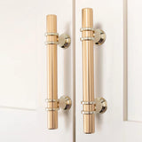 Gold Luxurious Zinc Alloy Europe Style Drawer Pulls