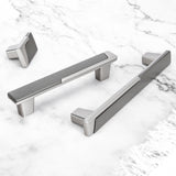 Modern Zinc Alloy Removable Cabinet Handles Drawer Pulls
