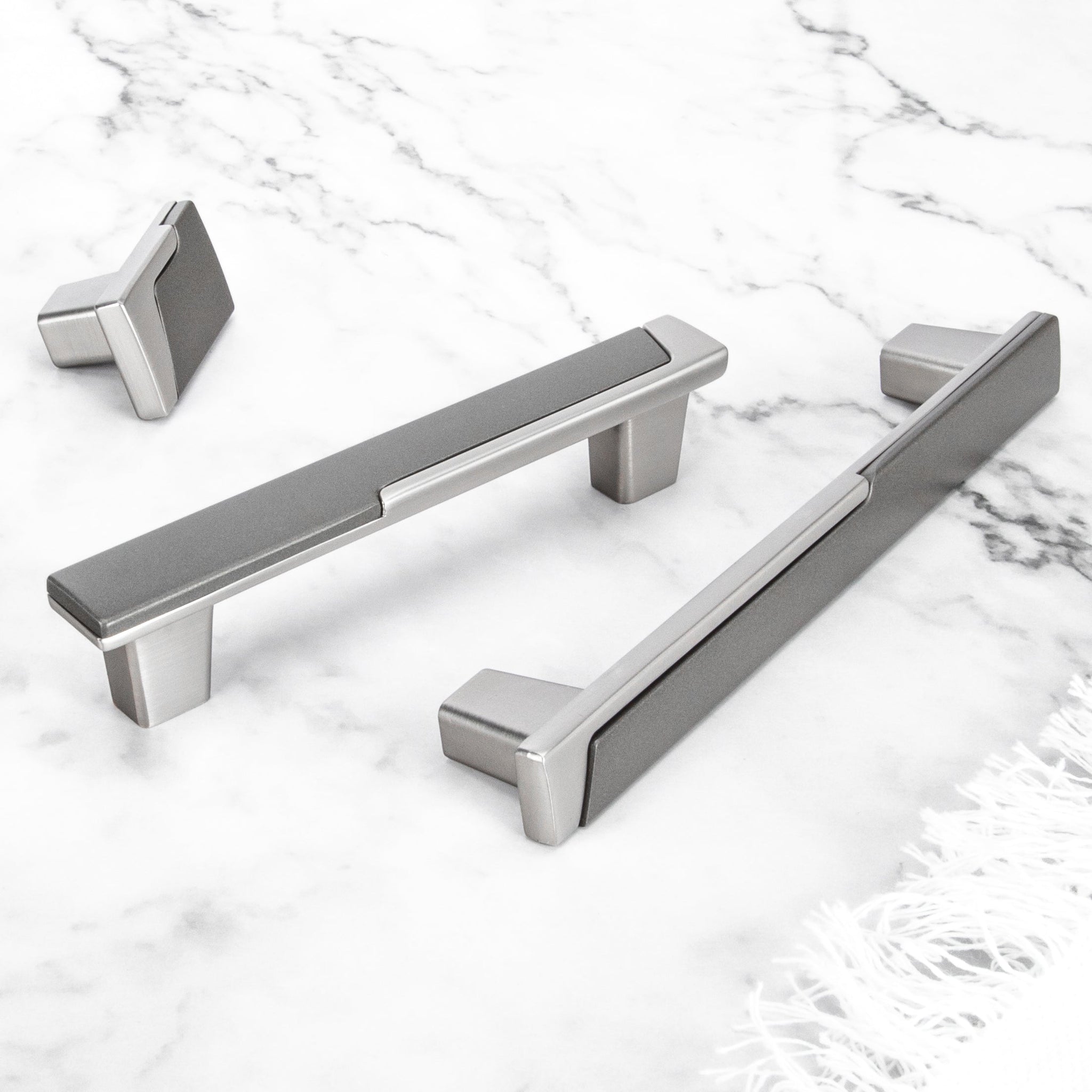 Modern Zinc Alloy Removable Cabinet Handles Drawer Pulls