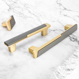 Modern Zinc Alloy Removable Cabinet Handles Drawer Pulls