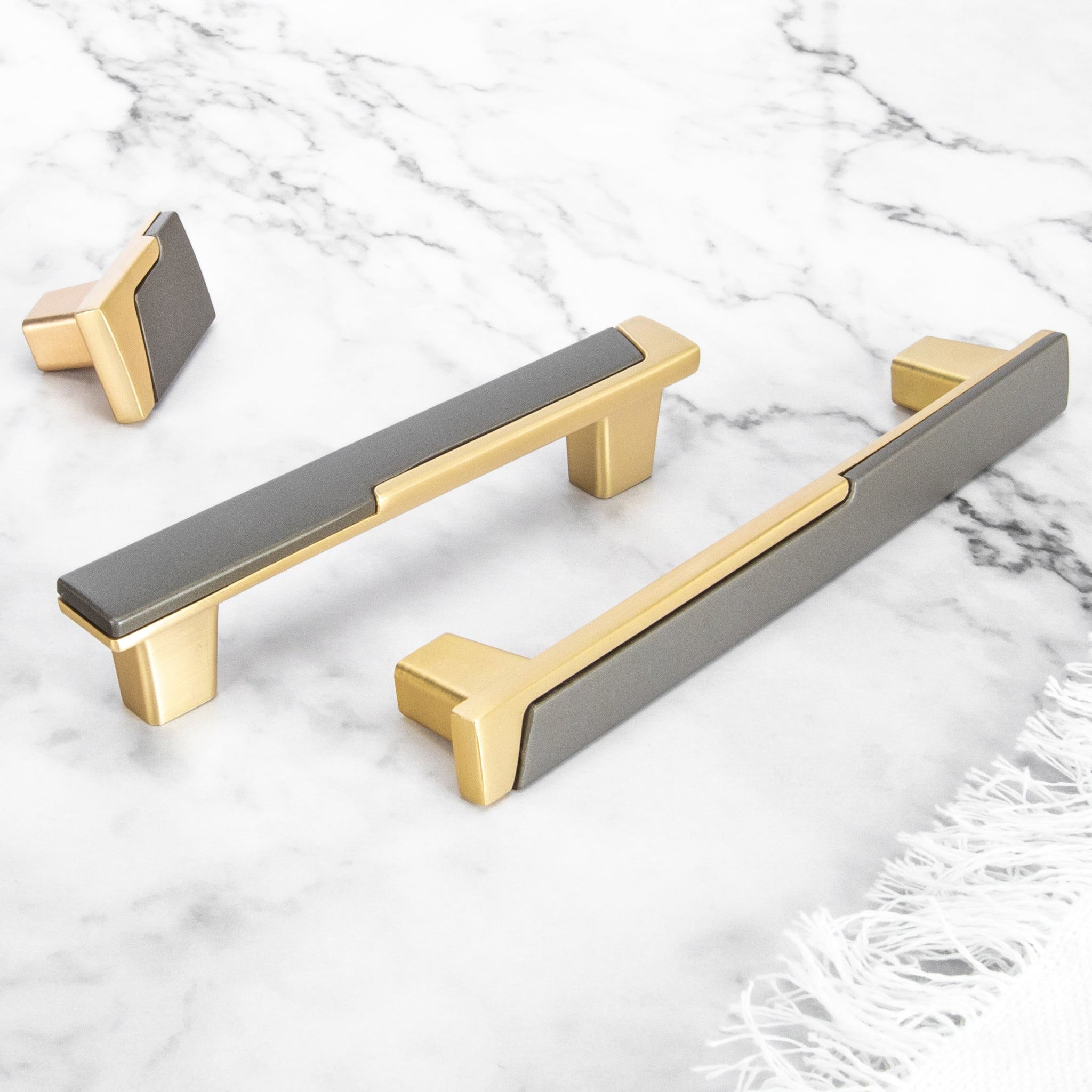 Modern Zinc Alloy Removable Cabinet Handles Drawer Pulls