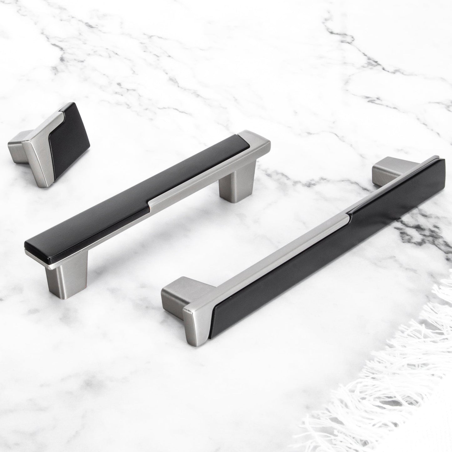 Modern Zinc Alloy Removable Cabinet Handles Drawer Pulls