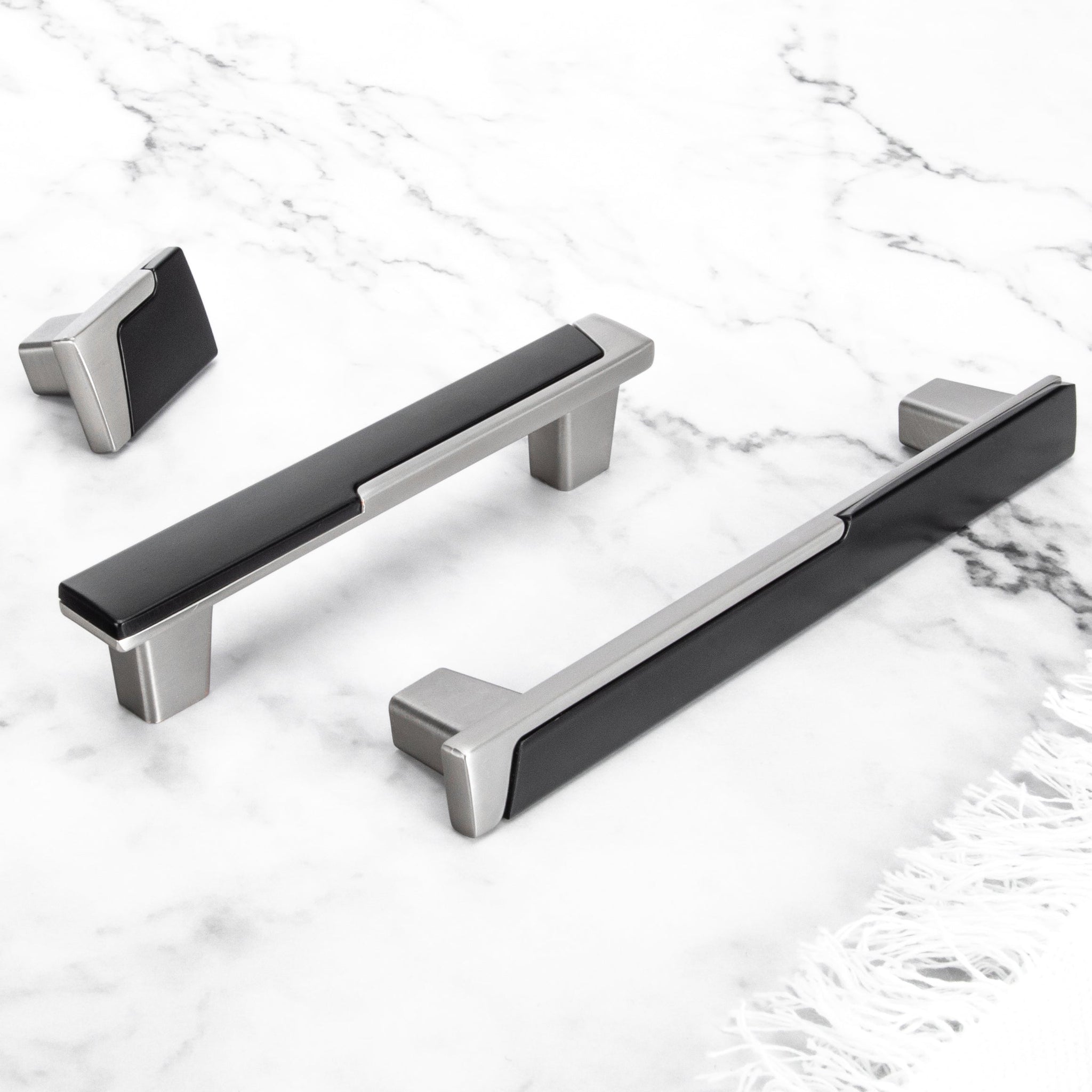 Modern Zinc Alloy Removable Cabinet Handles Drawer Pulls