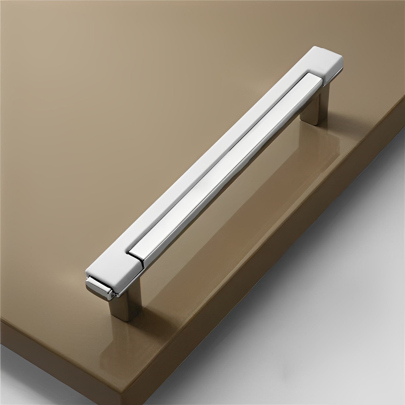 Zinc Alloy Modern Gold Black Chrome Kitchen Handles