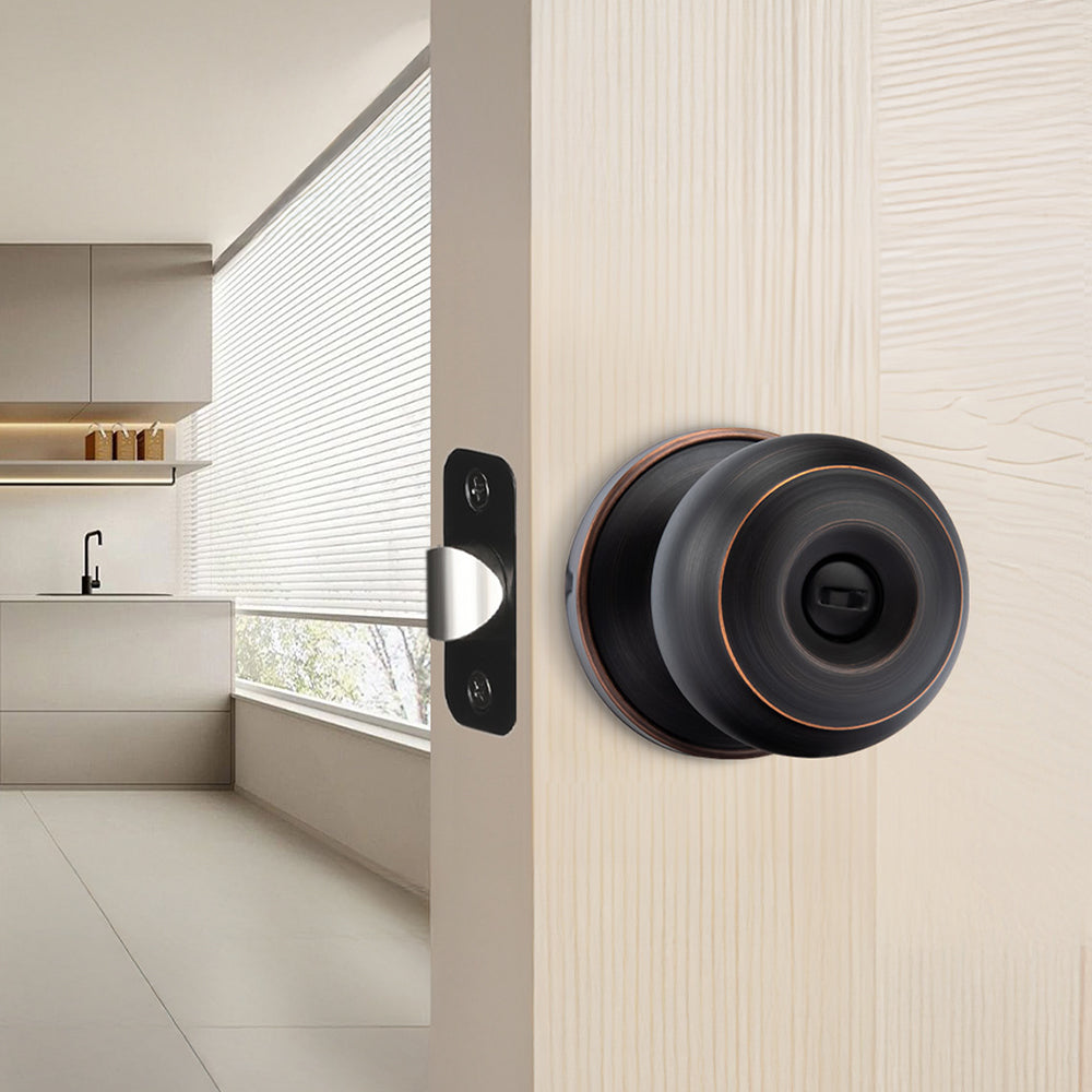 Bedroom Interior Keyless Privacy Door Knob