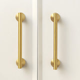 Unique Design Cone-shaped Feet Brass Cabinet Pulls