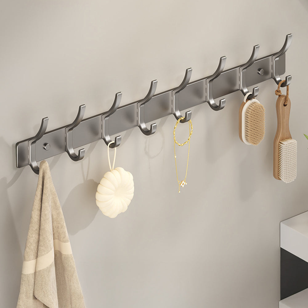 Bedroom Door Coat Storage Aluminum Alloy Steel Hook