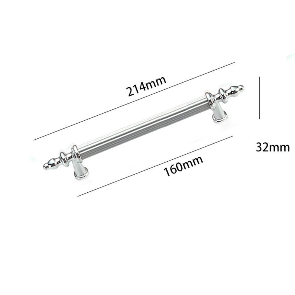 Modern Shiny Zinc Alloy Cabinet Handles