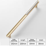 Modern Two-Tone Cabinet Handles Wardrobe Pulls