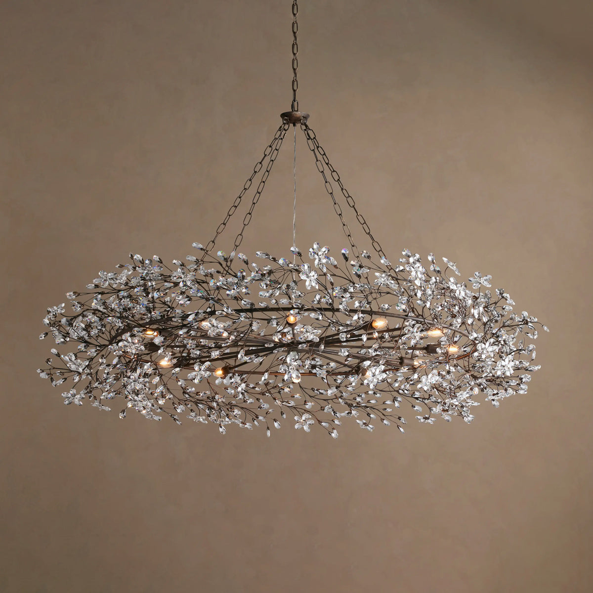 Fiore Crown Chandelier