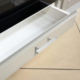 Silver Cabinet Handles for Dresser and Bathroom