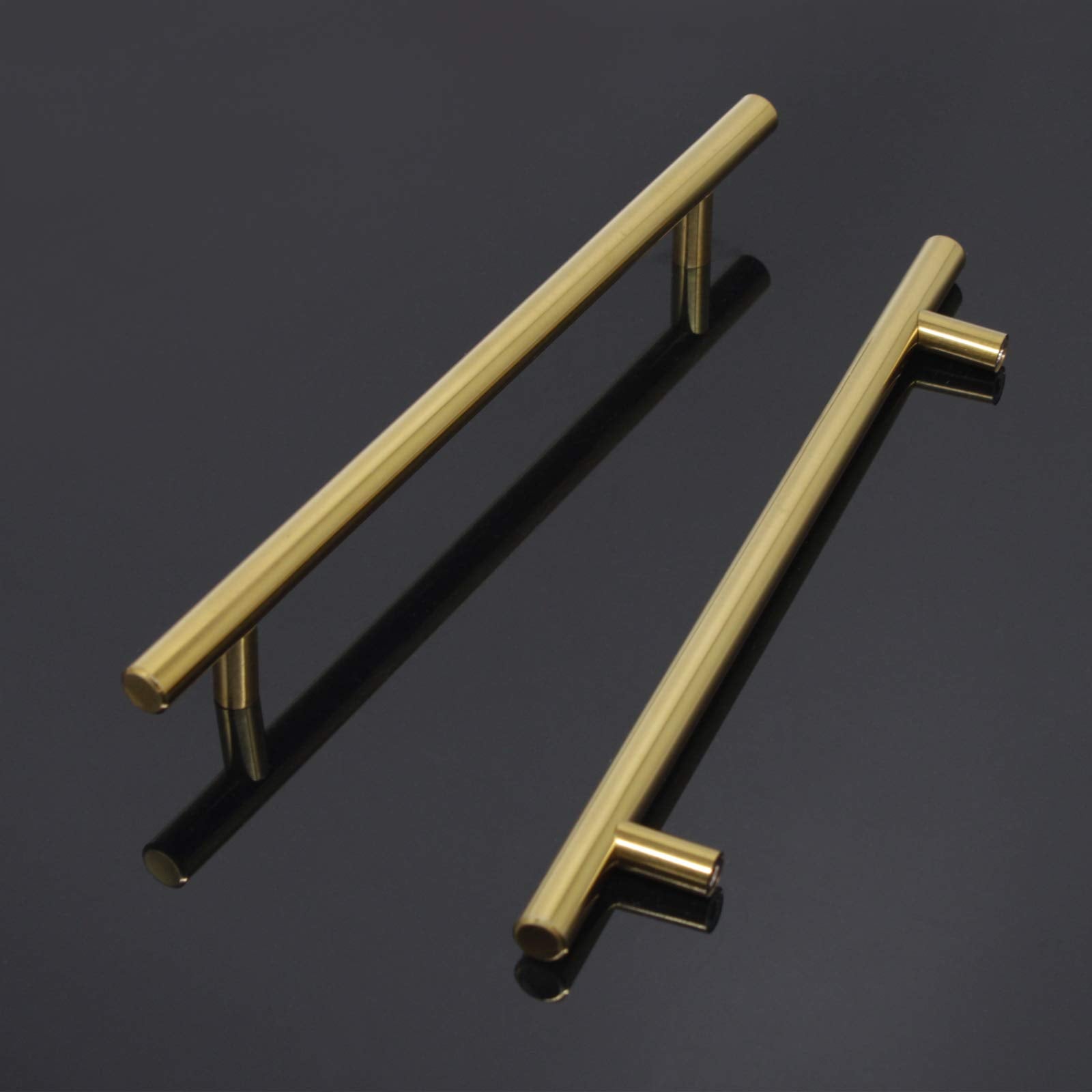 Brushed Gold Euro Style Cabinet Handles