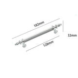 Modern Shiny Zinc Alloy Cabinet Handles