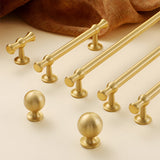 Brass Gold Solid Wardrobe Handle