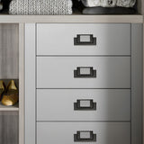 Modern Concealed Flush Pull Ring Drawer Handles
