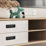 Sqaure Sliding Closet Door Handles Flush Pulls