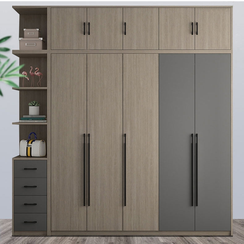 Modern Aluminum Alloy Slimline Gold Cabinet Drawer Handles