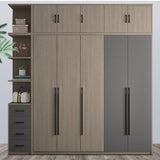 Modern Aluminum Alloy Slimline Gold Cabinet Drawer Handles