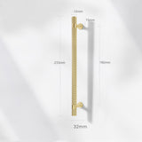 Shiny Modern Zinc Alloy Titanium Gold Black Door Handles