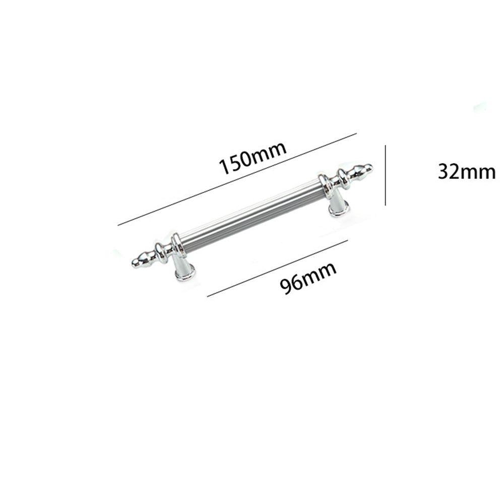Modern Shiny Zinc Alloy Cabinet Handles