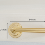 Solid Brass Round Cupboard Pulls and Knobs