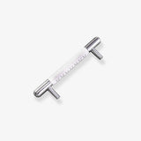Colorful Leather Stainless Steel Cabinet Pulls for Kitchen Decor