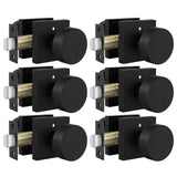 Zinc Alloy Square Passage Interior Door Knobs for Bedroom