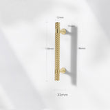Shiny Modern Zinc Alloy Titanium Gold Black Door Handles