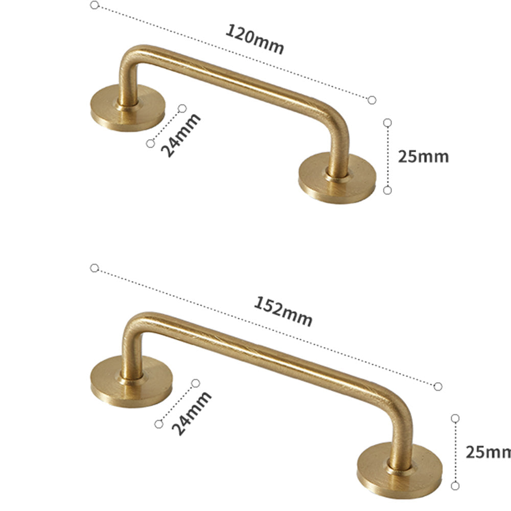 Brass Gold Kitchen Cabinet Door Handles