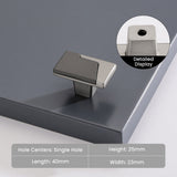 Modern Zinc Alloy Removable Cabinet Handles Drawer Pulls