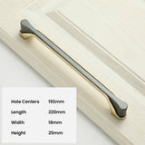 Stylish Combination Kitchen Cabinet Pulls