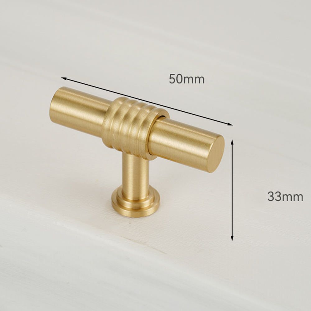 Solid Brass Round Cupboard Pulls and Knobs