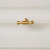 Simple Decoration Stylish Gold Brass Kitchen Cabinet Handle