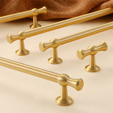 Brass Gold Solid Wardrobe Handle