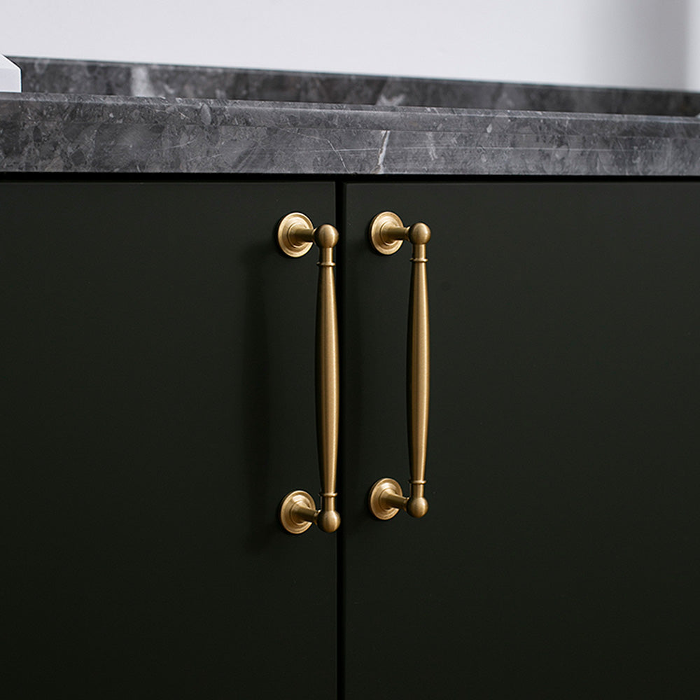 European Style Gold Wardrobe Cabinet Door Handle
