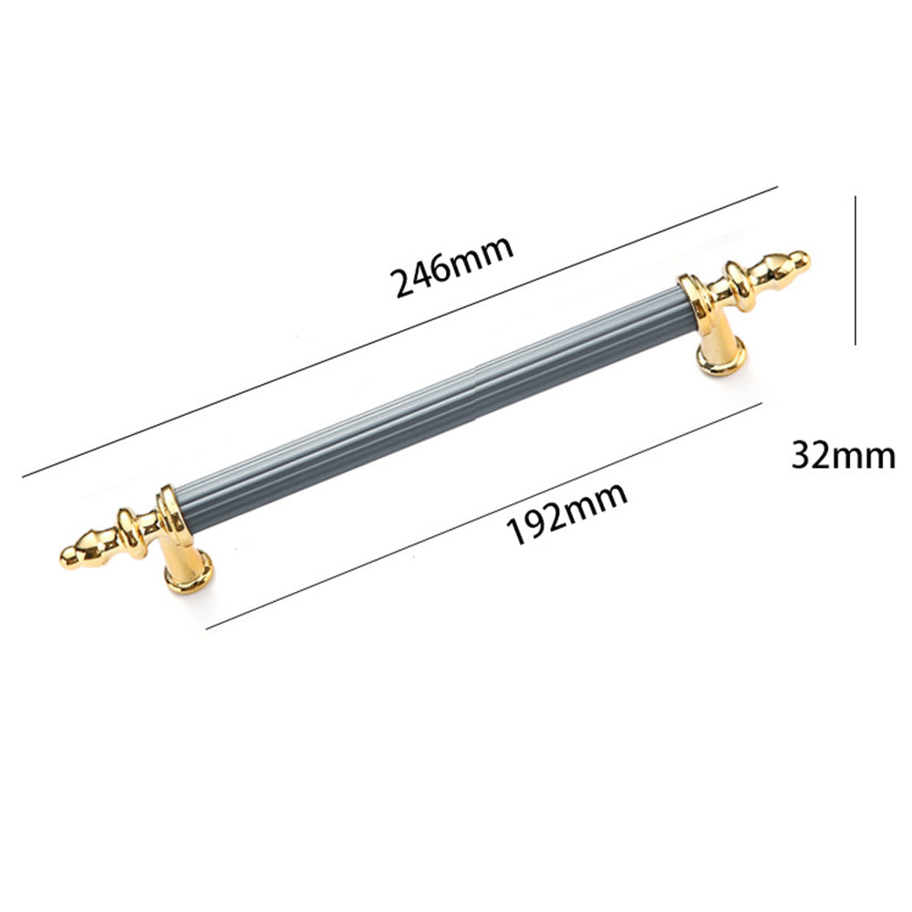 Modern Shiny Zinc Alloy Cabinet Handles
