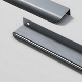 Multicolored Simple Invisible Finger Cabinet Drawer Handle