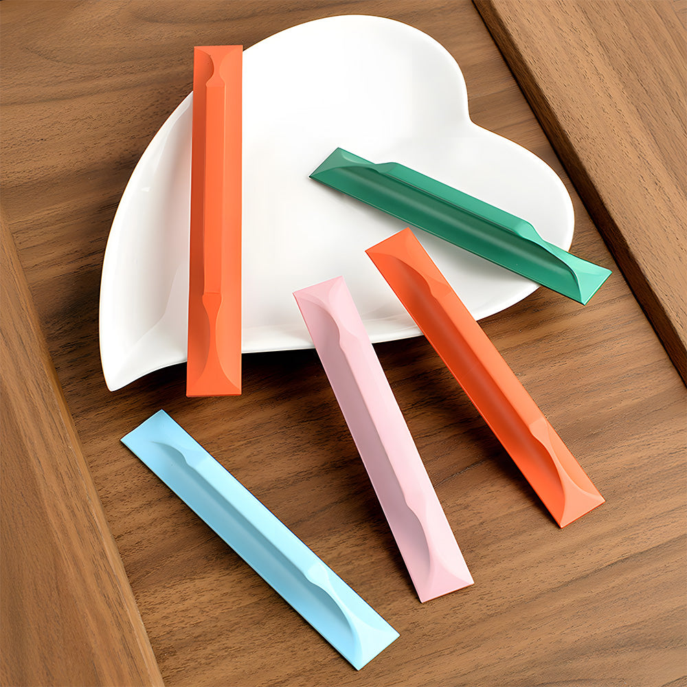 Trapezoidal Modern Kitchen Cabinet Drawer Handle