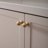 Retro Gold Brass Wardrobe Handles And Knobs