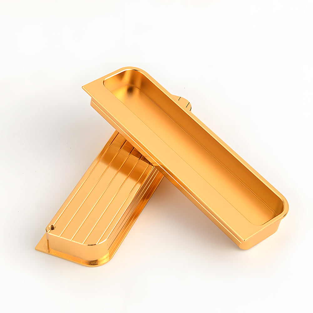 Sqaure Sliding Closet Door Handles Flush Pulls
