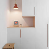 Long Multicolored Simple Invisible Finger Cabinet Drawer Handle