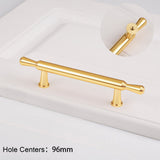 Simple European Modern Round Stick Cabinet Handle