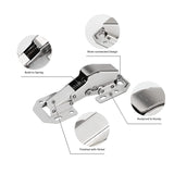 90 Degree Full Overlay Soft Closing Frameless Cabinet Doors Hinges
