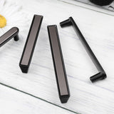 Modern Deco Square Zinc Alloy Kitchen Cabinet Pulls
