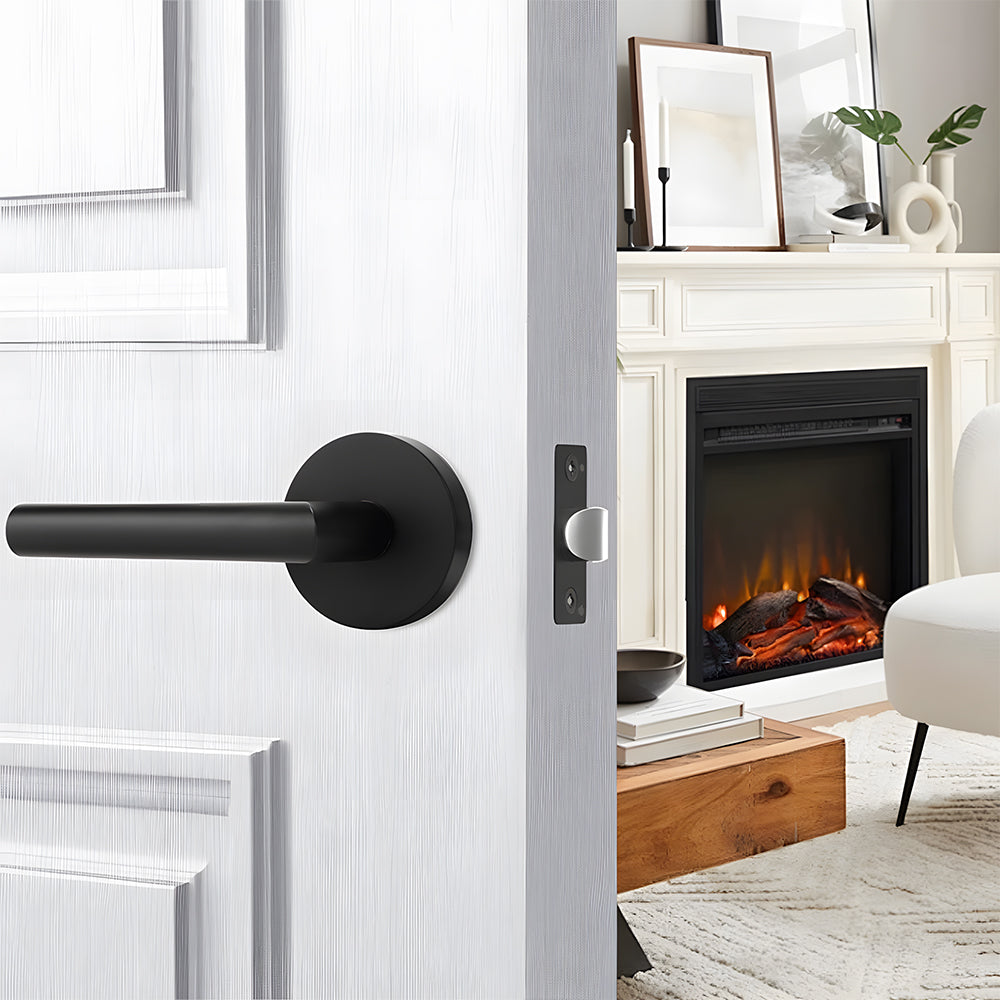 Zinc Alloy Closet Door Lever Handles for Hallway Doors