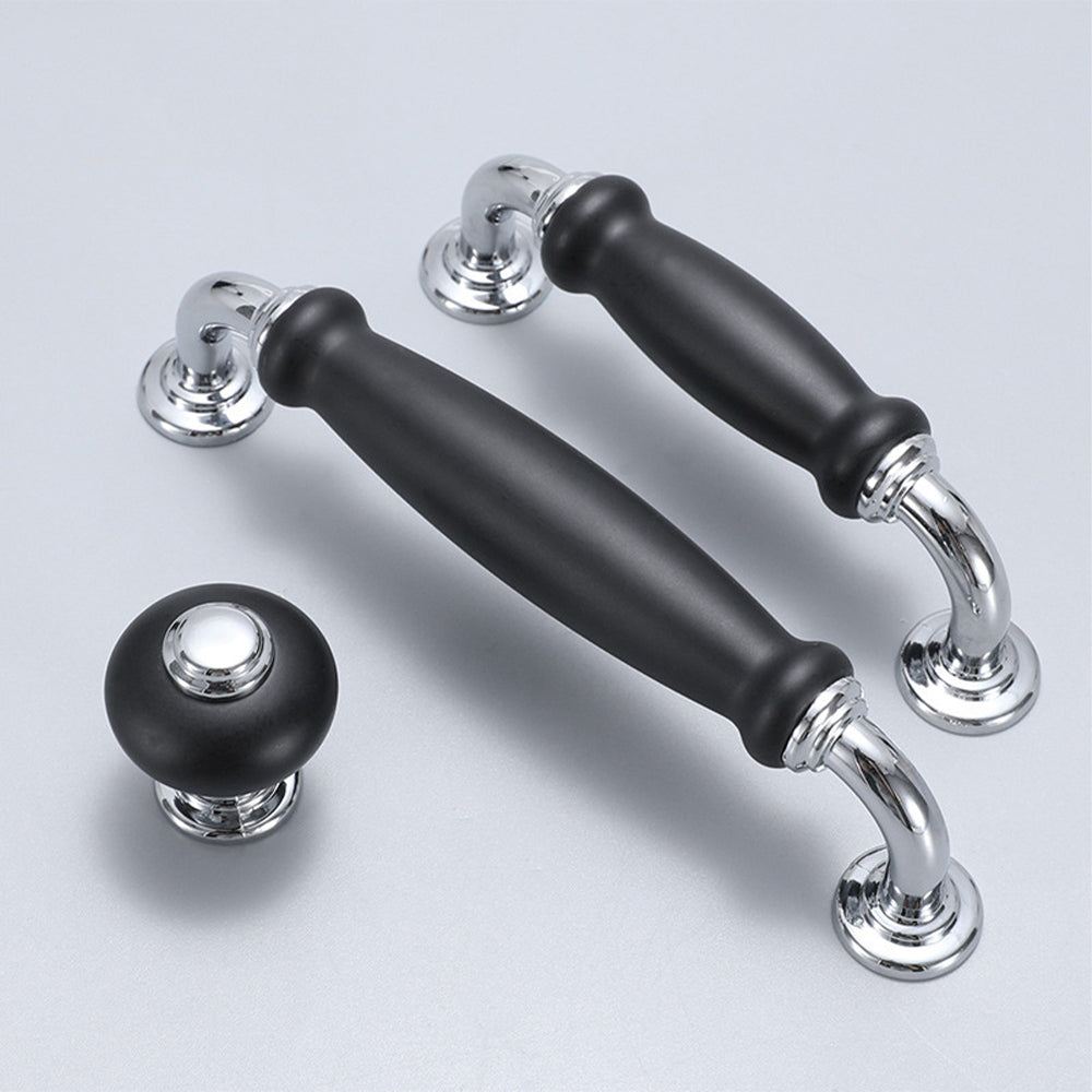 European Solid Zinc Alloy Kitchen Cabinet Handles