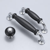 European Solid Zinc Alloy Kitchen Cabinet Handles