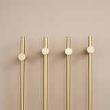Adjustable Long Handle Liberty Hardware Cabinet Pulls Durable Brass Long Handle