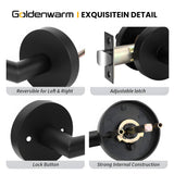 Zinc Alloy Closet Door Lever Handles for Hallway Doors