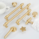 Solid Brass Round Cupboard Pulls and Knobs